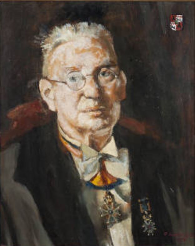 Portret Prof. Mr. Dr. P.A. Diepenhorst (1954)