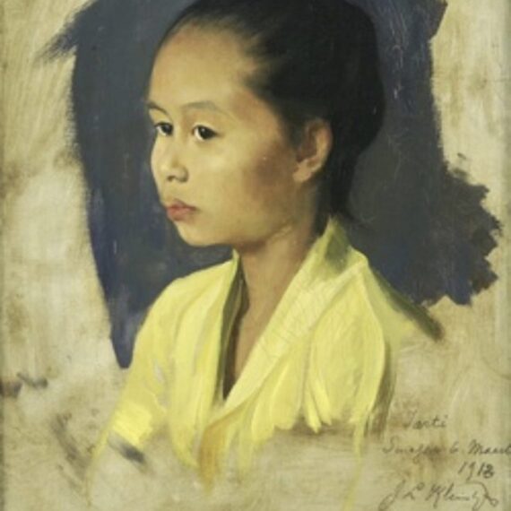 Portret van de theeplukster Sarti (1913)