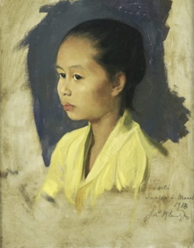 Portret van de theeplukster Sarti (1913)