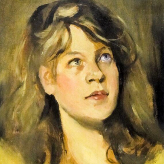 Portret van Fientje Pleiter (1938)