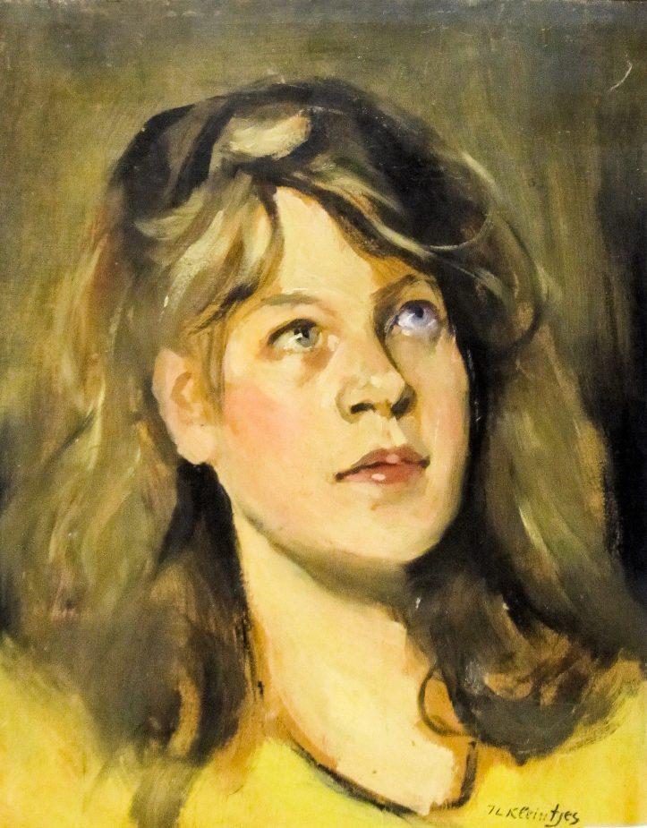 Portret van Fientje Pleiter (1938)