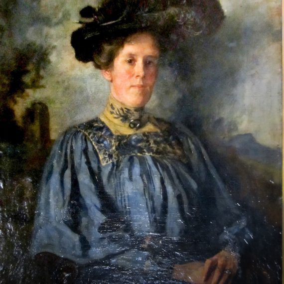 Portret Hedwig Kleintjes-van Osselen (ca 1900)