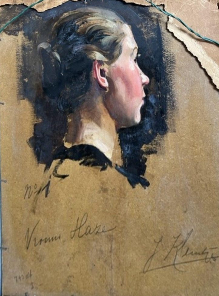 Studie Vrouw Haze (ca 1900)