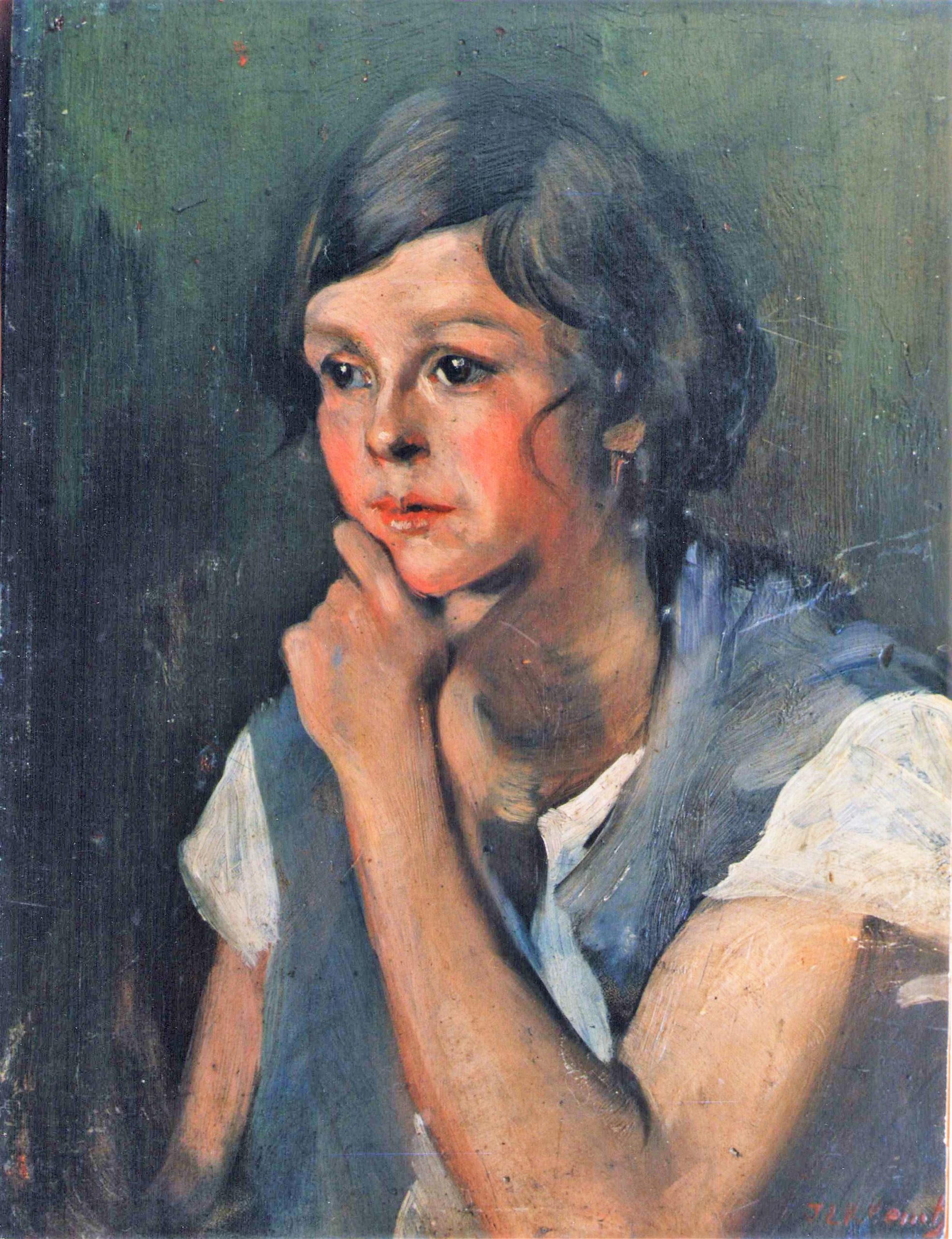 Portret Willempje van de Beld (1905)