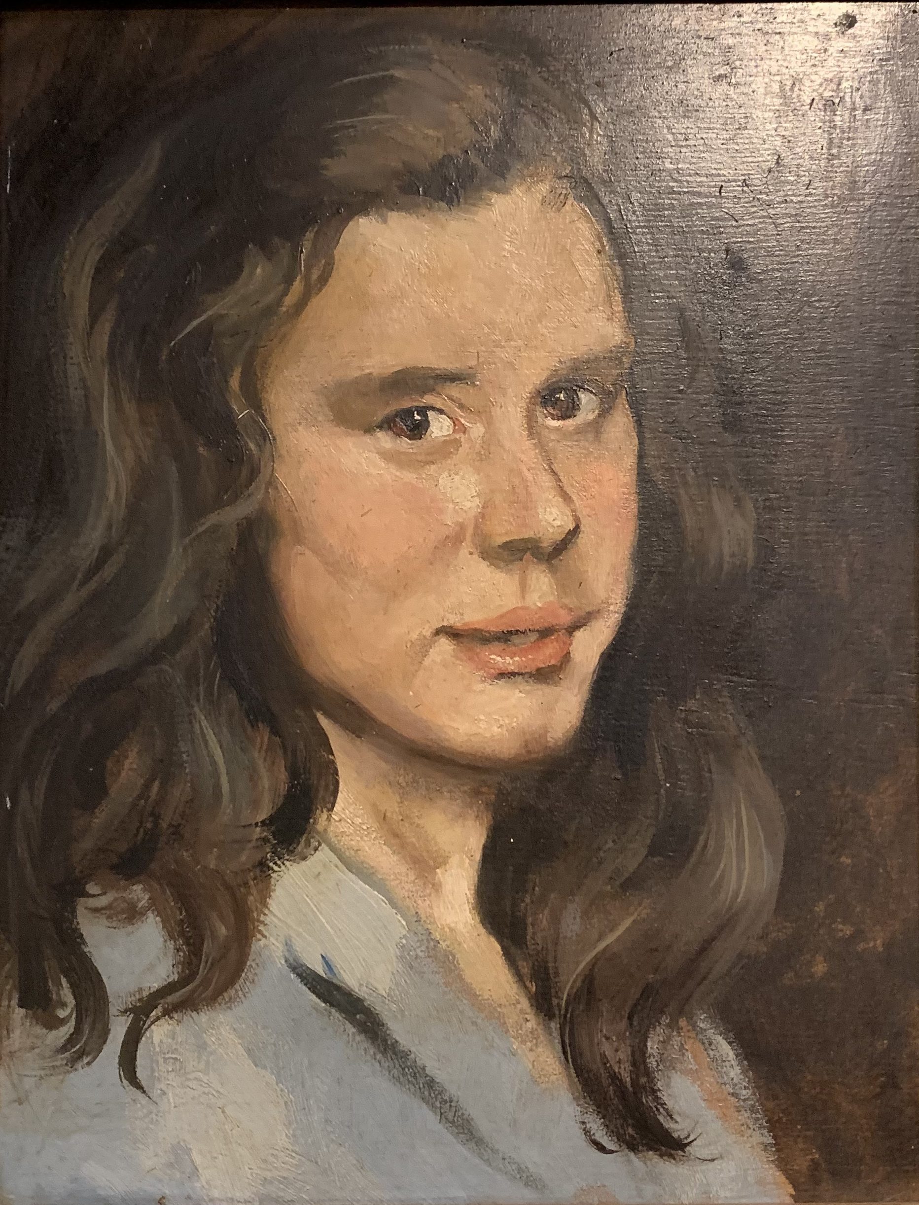 Portret Gerrie Tabak 16 jaar (1927)