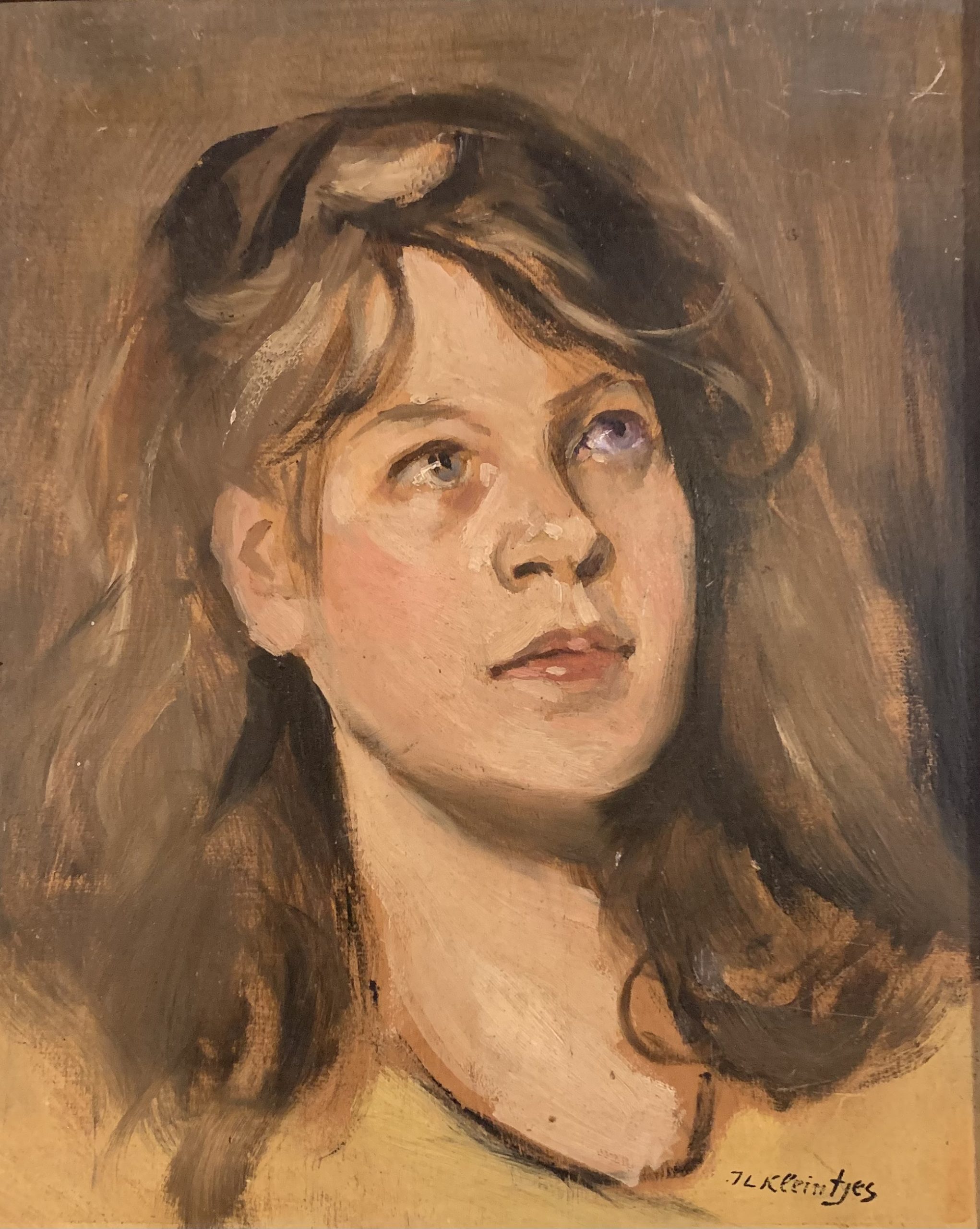 Portret van Fientje Pleiter (1938)