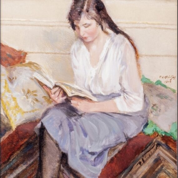 Lezend meisje (1916)