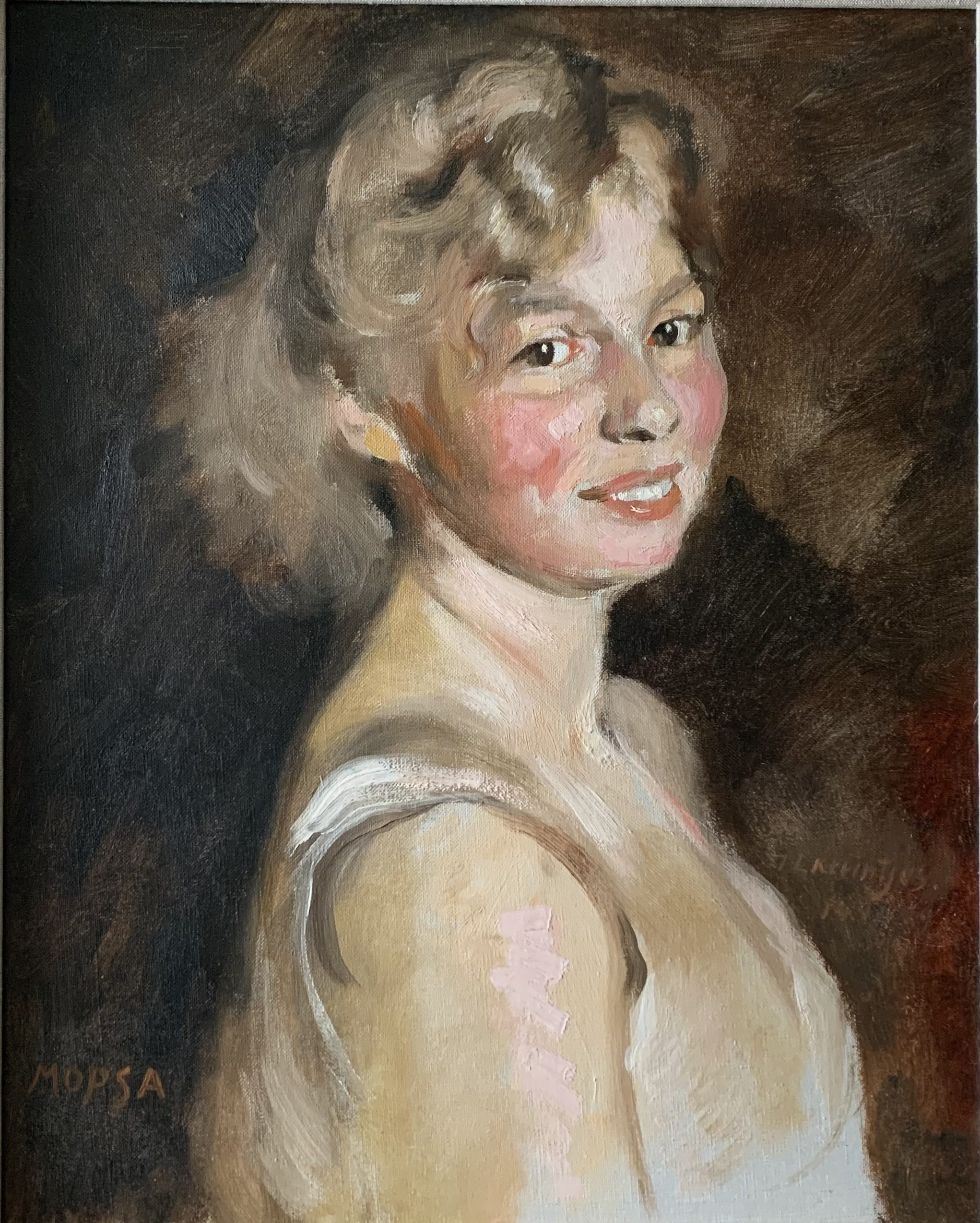 Portretstudie HeideBloem MOPSA (1952)