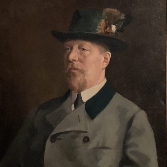 Portret Prins Hendrik in jagerstenue (1917)